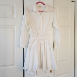 DKNY Shirtdress- white